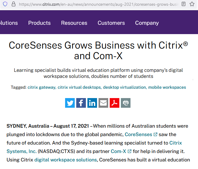Citrix Consulting Partner Sydney | Com-X