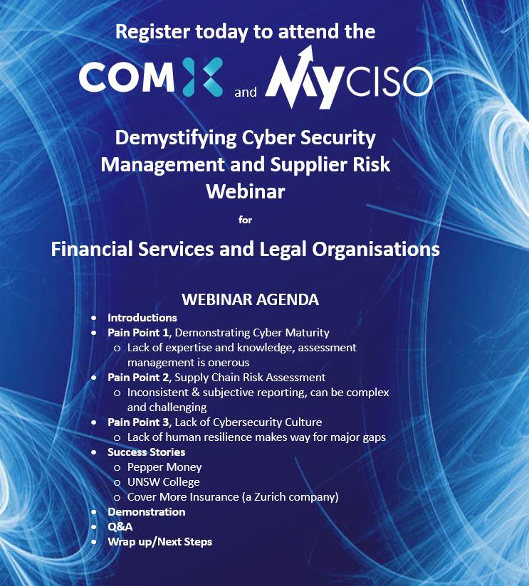 Com-X | MyCISO Cyber Security Sydney